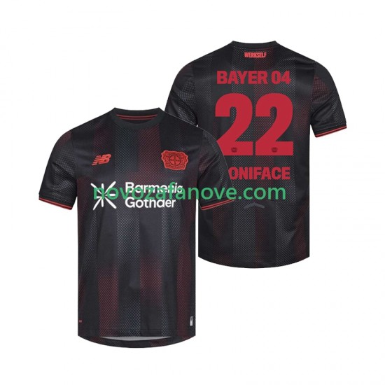 Nogometni Dres Bayer 04 Leverkusen Victor Boniface 22 Muški Domaći 2025-2026 Kratkih Rukava