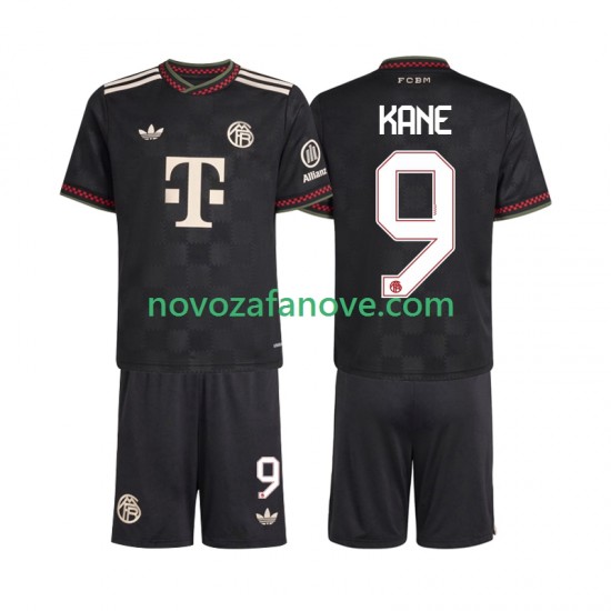 Nogometni Dres FC Bayern München Harry Kane 9 Dječji Treći 2025-2026 Kratkih Rukava