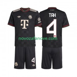 Nogometni Dres FC Bayern München Jonathan Tah 4 Dječji Treći 2025-2026 Kratkih Rukava