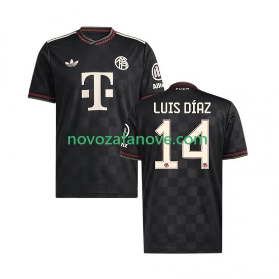 Nogometni Dres FC Bayern München Luis Diaz 14 Muški Treći 2025-2026 Kratkih Rukava