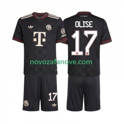 Nogometni Dres FC Bayern München Michael Olise 17 Dječji Treći 2025-2026 Kratkih Rukava