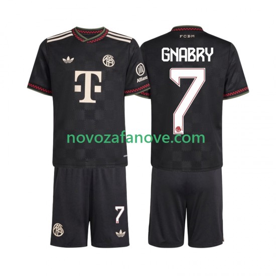 Nogometni Dres FC Bayern München Serge Gnabry 7 Dječji Treći 2025-2026 Kratkih Rukava