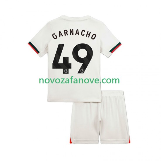 Nogometni Dres Chelsea Alejandro Garnacho 49 Dječji Gostujući 2025-2026 Kratkih Rukava