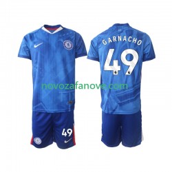 Nogometni Dres Chelsea Alejandro Garnacho 49 Dječji Domaći 2025-2026 Kratkih Rukava