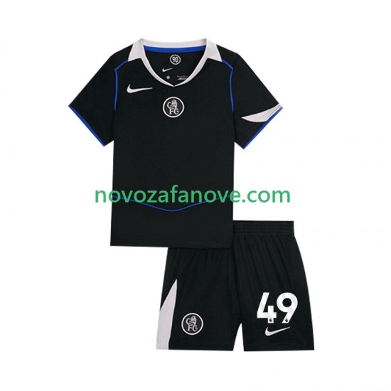 Nogometni Dres Chelsea Alejandro Garnacho 49 Dječji Treći 2025-2026 Kratkih Rukava