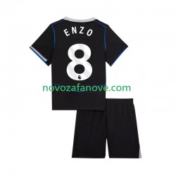 Nogometni Dres Chelsea Enzo Fernandez 8 Dječji Treći 2025-2026 Kratkih Rukava