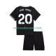 Nogometni Dres Chelsea Joao Pedro 20 Dječji Treći 2025-2026 Kratkih Rukava