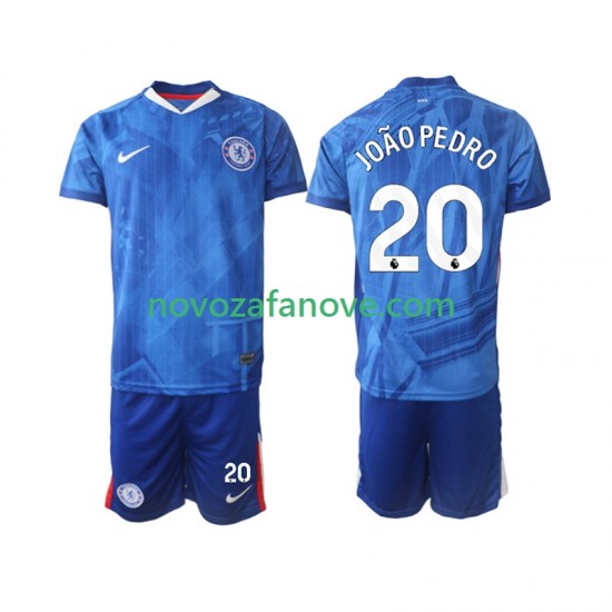 Nogometni Dres Chelsea joao pedro 20 Dječji Domaći 2025-2026 Kratkih Rukava