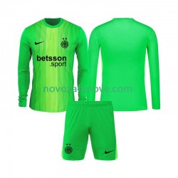 Nogometni Dres Inter Milan Golmanski Dječji Treći 2025-2026 Dugim Rukavima