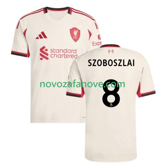 Nogometni Dres Liverpool Dominik Szoboszlai 8 Muški Gostujući 2025-2026 Kratkih Rukava