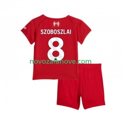Nogometni Dres Liverpool Dominik Szoboszlai 8 Dječji Domaći 2025-2026 Kratkih Rukava