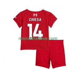 Nogometni Dres Liverpool Federico Chiesa 14 Dječji Domaći 2025-2026 Kratkih Rukava