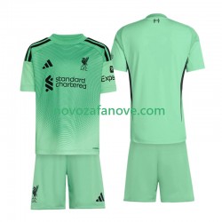 Nogometni Dres Liverpool Golmanski Dječji Gostujući 2025-2026 Kratkih Rukava