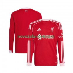 Nogometni Dres Liverpool Muški Domaći 2025-2026 Dugim Rukavima
