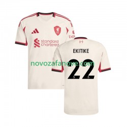 Nogometni Dres Liverpool Hugo Ekitike 22 Muški Gostujući 2025-2026 Kratkih Rukava