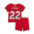 Nogometni Dres Liverpool Hugo Ekitike 22 Dječji Domaći 2025-2026 Kratkih Rukava