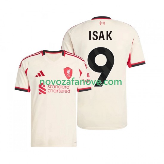 Nogometni Dres Liverpool ISAK 9 Muški Gostujući 2025-2026 Kratkih Rukava