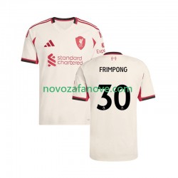 Nogometni Dres Liverpool Jeremie Frimpong 30 Muški Gostujući 2025-2026 Kratkih Rukava