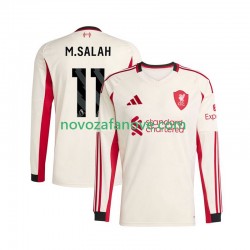 Nogometni Dres Liverpool Mohamed Salah 11 Muški Gostujući 2025-2026 Dugim Rukavima