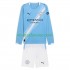 Nogometni Dres Manchester City Dječji Domaći 2025-2026 Dugim Rukavima