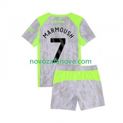 Nogometni Dres Manchester City Omar Marmoush 7 Dječji Treći 2025-2026 Kratkih Rukava