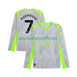 Nogometni Dres Manchester City Omar Marmoush 7 Muški Treći 2025-2026 Dugim Rukavima