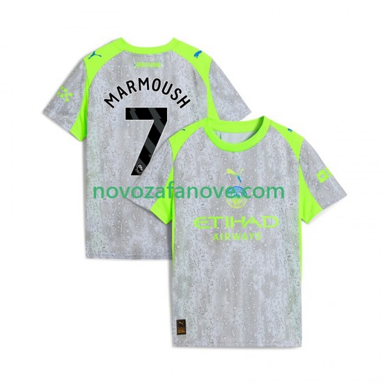 Nogometni Dres Manchester City Omar Marmoush 7 Muški Treći 2025-2026 Kratkih Rukava
