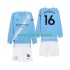 Nogometni Dres Manchester City Rodrigo Hernandez 16 Dječji Domaći 2025-2026 Dugim Rukavima