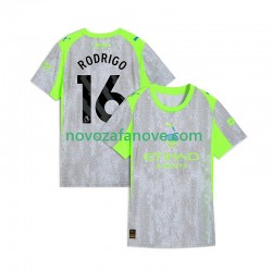 Nogometni Dres Manchester City Rodrigo Hernandez 16 Muški Treći 2025-2026 Kratkih Rukava