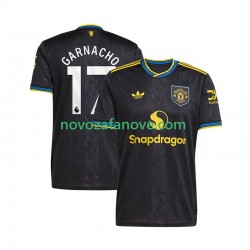 Nogometni Dres Manchester United Alejandro Garnacho 17 Muški Treći 2025-2026 Kratkih Rukava