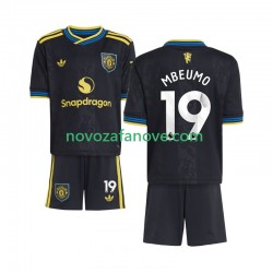 Nogometni Dres Manchester United Bryan Mbeumo 19 Dječji Treći 2025-2026 Kratkih Rukava