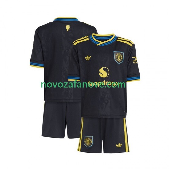 Nogometni Dres Manchester United Dječji Treći 2025-2026 Kratkih Rukava