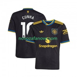 Nogometni Dres Manchester United Matheus Cunha 10 Muški Treći 2025-2026 Kratkih Rukava