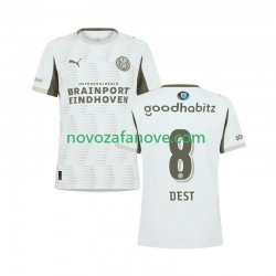 Nogometni Dres PSV Eindhoven Sergino Dest 8 Muški Treći 2025-2026 Kratkih Rukava
