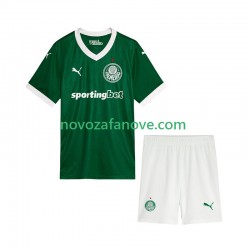 Nogometni Dres Palmeiras Dječji Domaći 2025-2026 Kratkih Rukava