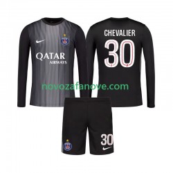 Nogometni Dres Paris Saint-Germain Lucas Chevalier 30 Golmanski Dječji Domaći 2025-2026 Dugim Rukavima