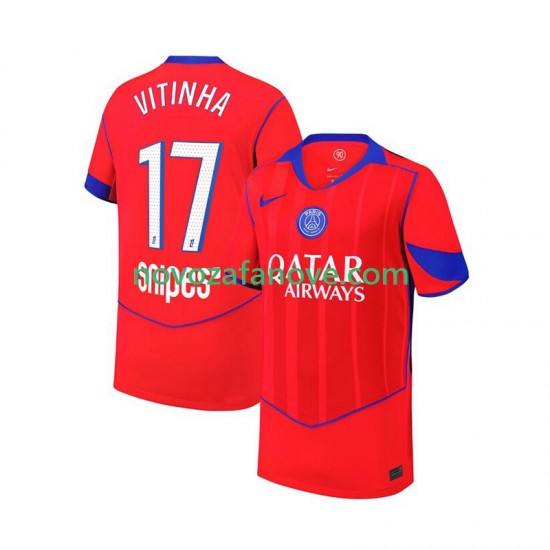 Nogometni Dres Paris Saint-Germain Khvicha Kvaratskhelia 7 Dječji Treći 2025-2026 Kratkih Rukava