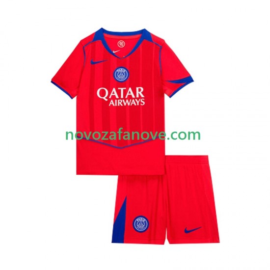 Nogometni Dres Paris Saint-Germain Dječji Treći 2025-2026 Kratkih Rukava