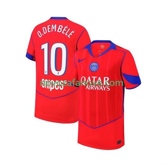 Nogometni Dres Paris Saint-Germain Ousmane Dembele 10 Muški Treći 2025-2026 Kratkih Rukava