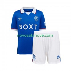 Nogometni Dres Rangers Dječji Domaći 2025-2026 Kratkih Rukava