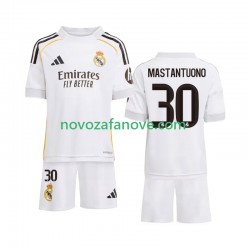 Nogometni Dres Real Madrid Mastantuono 30 Dječji Domaći 2025-2026 Kratkih Rukava
