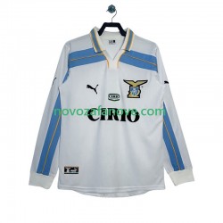 Nogometni Dres SS Lazio 2000 Retro Muški Gostujući 1999 Dugim Rukavima