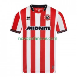 Nogometni Dres Sheffield United Muški Domaći 2025-2026 Kratkih Rukava