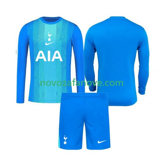 Nogometni Dres Tottenham Hotspur Golmanski Dječji Gostujući 2025-2026 Dugim Rukavima