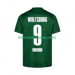 Nogometni Dres VfL Wolfsburg Mohamed Amoura 9 Muški Domaći 2025-2026 Kratkih Rukava