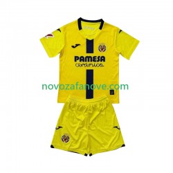 Nogometni Dres Villarreal CF Dječji Domaći 2025-2026 Kratkih Rukava
