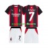 Nogometni Dres AC Milan Gimenez 7 Dječji Domaći 2026-2027 Kratkih Rukava