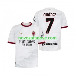 Nogometni Dres AC Milan Gimenez 7 Muški Gostujući 2026-2027 Kratkih Rukava
