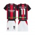 Nogometni Dres AC Milan Ibrahimović 11 Dječji Domaći 2026-2027 Kratkih Rukava