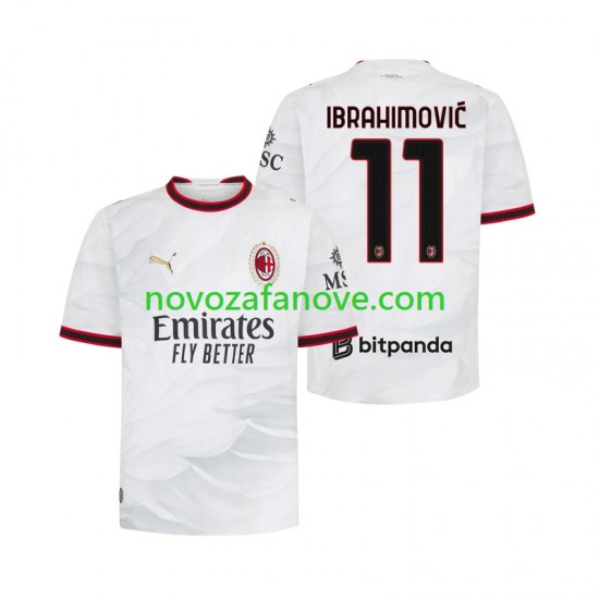 Nogometni Dres AC Milan Ibrahimović 11 Muški Gostujući 2026-2027 Kratkih Rukava